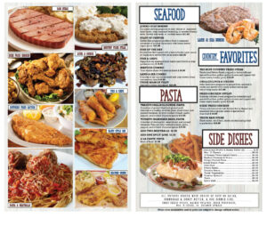 Restaurant Menu - Mill Creek Cattle Company